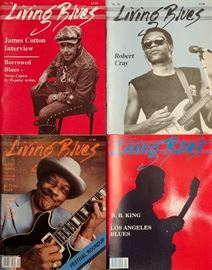 Living Blues Magazines - 4.50 & up