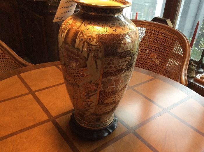 Large Satsuma Vase