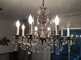Vintage Teardrop Chandelier
