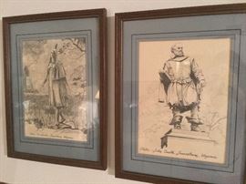 Pocahontas and John Smith.... Virginia