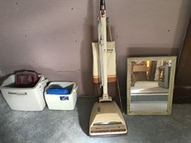 Coolers, Vacumn and vintage medicine cabinet