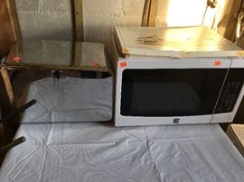 Beauty Box Breadbox, Kenmore (nearly new) microwave