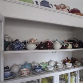 Tea Pot Collection / Cups and Saucers