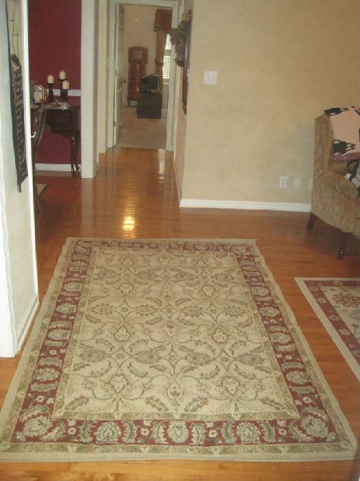 One of several area rugs- 