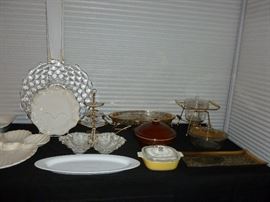 Some retro serving pieces