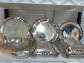 Beautiful fancy silver plate