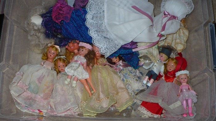 some of the dolls