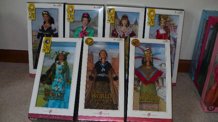 and more Barbies