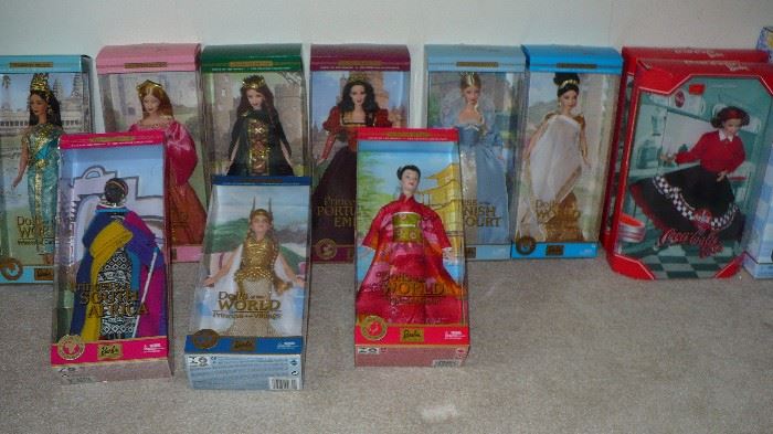 more Barbies boxes not opened