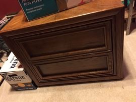 Two drawer nightstand