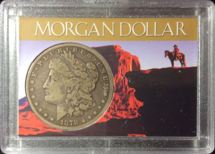 1 1878 S Morgan $ 1st year of Morgan