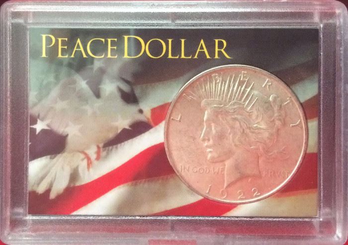 15 1922 D Peace $ AU