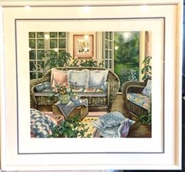 Susan Rios. "Reunion". Serigraph. Signed & numbered.