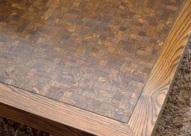 BUY IT NOW!  Lot #100, Large Mid Century Coffee Table, $400