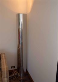BUY IT NOW!  Lot #109, Mod 70's Chrome Floor Lamp, $400