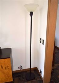 BUY IT NOW!  Lot #110, Torchiere Floor Lamp, $60