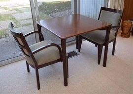BUY IT NOW!  Lot #114, Vintage Card / Game Table with 2 Chairs (Italian), $400
