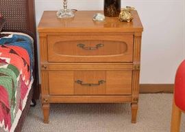 BUY IT NOW!  Lot #124, Vintage Nightstand with Drawers, $60