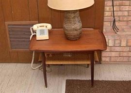 BUY IT NOW!  Lot #133, Danish Modern Selig Side Table, $400