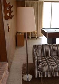 BUY IT NOW!  Lot #136, Vintage Chrome Floor Lamp, $150