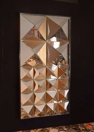 3-D Mirrored Wall Hanging