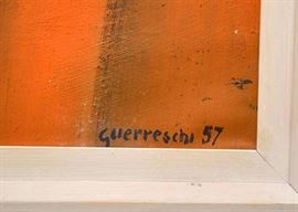 BUY IT NOW! Lot #148, Abstract Painting by Guerreschi, Signed & Dated, $500
