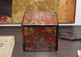 Japanese 3-Tier Lacquer Box