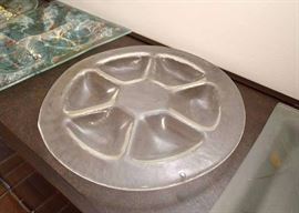 Glass Divided Serving Dish