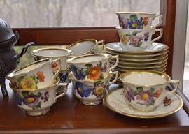 Set of Teacups & Saucers
