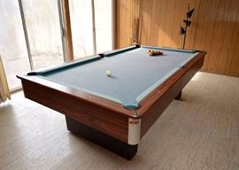 Vintage Pool Table