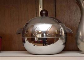 Vintage Chrome Penguin Ice Bucket