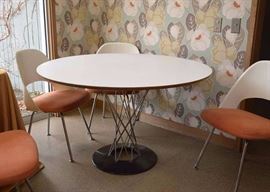 BUY IT NOW!  Lot #149, Early Isamu Noguchi "Cyclone" Dining Table for Knoll, $2,500