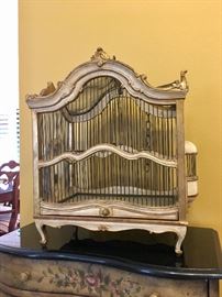 Antique Florentine Bird Cage