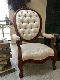 Fine Upholstered Victorian Chair