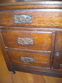 Antique wash stand dresser