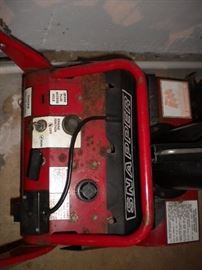 Snapper snow thrower