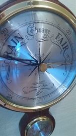 Howard Miller barometer themometer and hygrometer model 612-721
