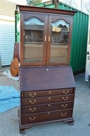 HENKEL HARRIS MAHOGANY SECRETARY