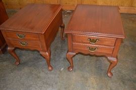 2 OF 4 HENKEL Harris end tables