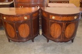 PR OF DREXEL HERITAGE INLAID DEMILUMES