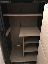 Inside of the Treadlok safe . . .