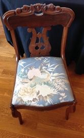 Antique hand carved chair, very nice.