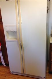 GE Profile Performance, side by side refrigerator. Works great.