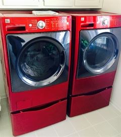 Kenmore Elite front loading washer and dryer