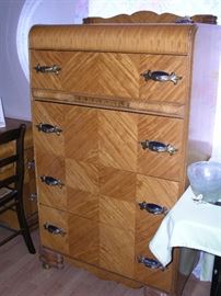 Waterfall Highboy Dresser