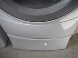 Whirlpool Duet front load Washer/Dryer with pedestal drawers. 8 yrs old and serviced.