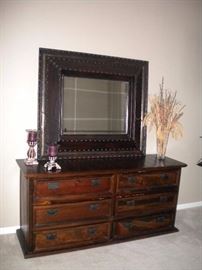 Dresser and two night stands 