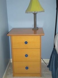 Danish quality night stand- smooth drawer slide out