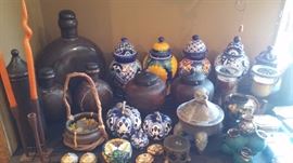 Diverse quality great condition home deco & pottery
