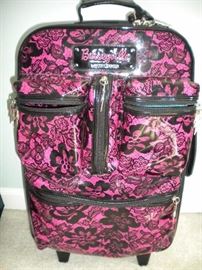 Betseyville/ Betsey Johnson carry on luggage